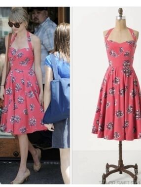 Anthropologie Girls From Savoy Akebono Halter Dress
